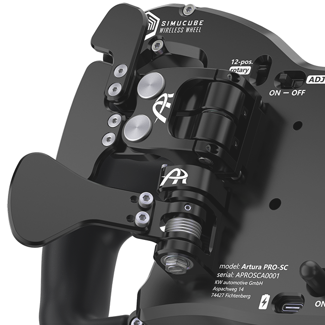 Ascher Racing McLaren Artura PRO SimRacing Lenkrad