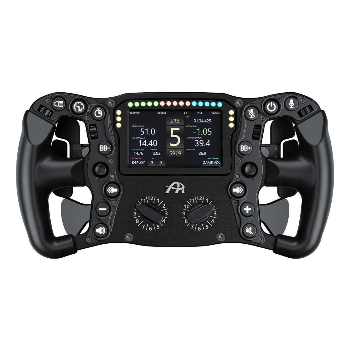 Ascher Racing ULTIMATE Black Edition SimRacing Lenkrad