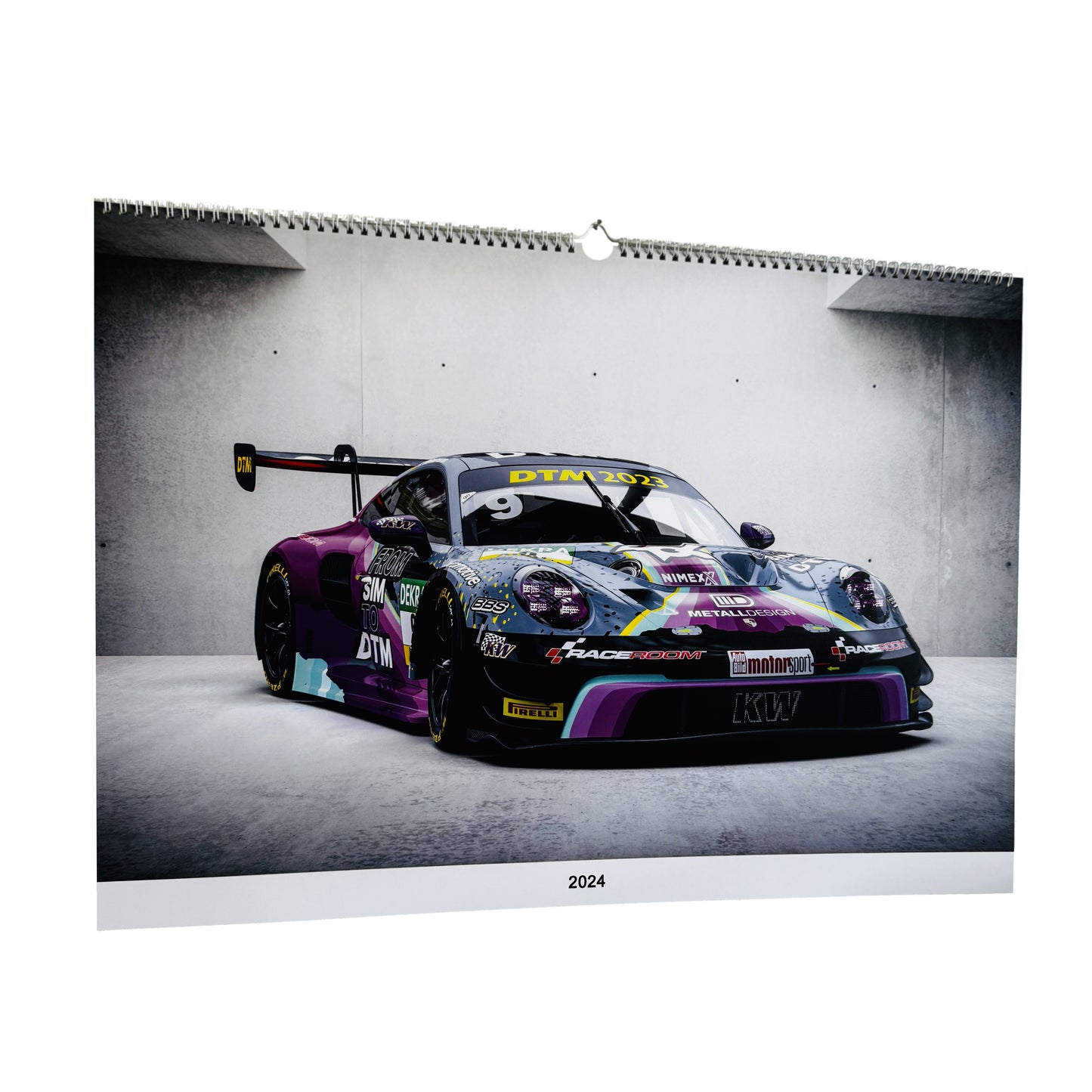 Monats Wandkalender A2 Tim Heinemann 2024