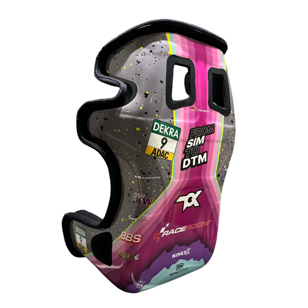 Design Folierung "From Sim to DTM" für Sabelt GT-Pad Sticker Kit