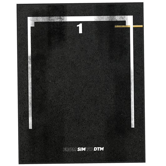 Kart Umweltmatte & SimRacing Teppich Big Size From Sim to DTM Speedy Rugs